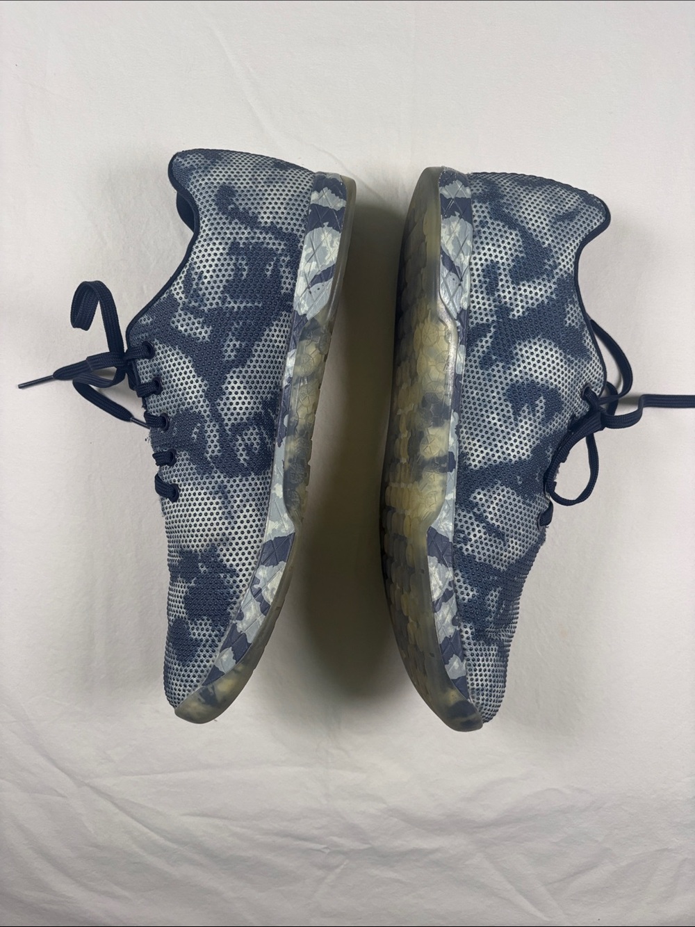 NOBULL Navy Camo Knit Training Shoes - Picture 3 of 8